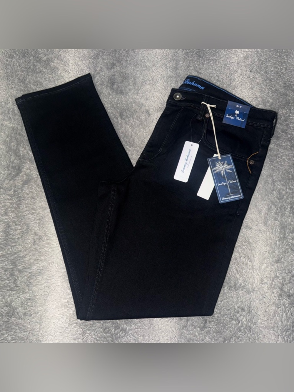TOMMY BAHAMA INDIGO PALMS® BLACK JEANS IN BLACK WASH - Picture 2 of 6